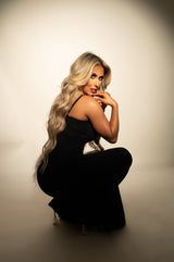 Vestido Sereia Kylie Preto She Squats Fitness