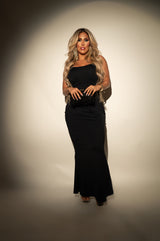 Vestido Sereia Kylie Preto She Squats Fitness