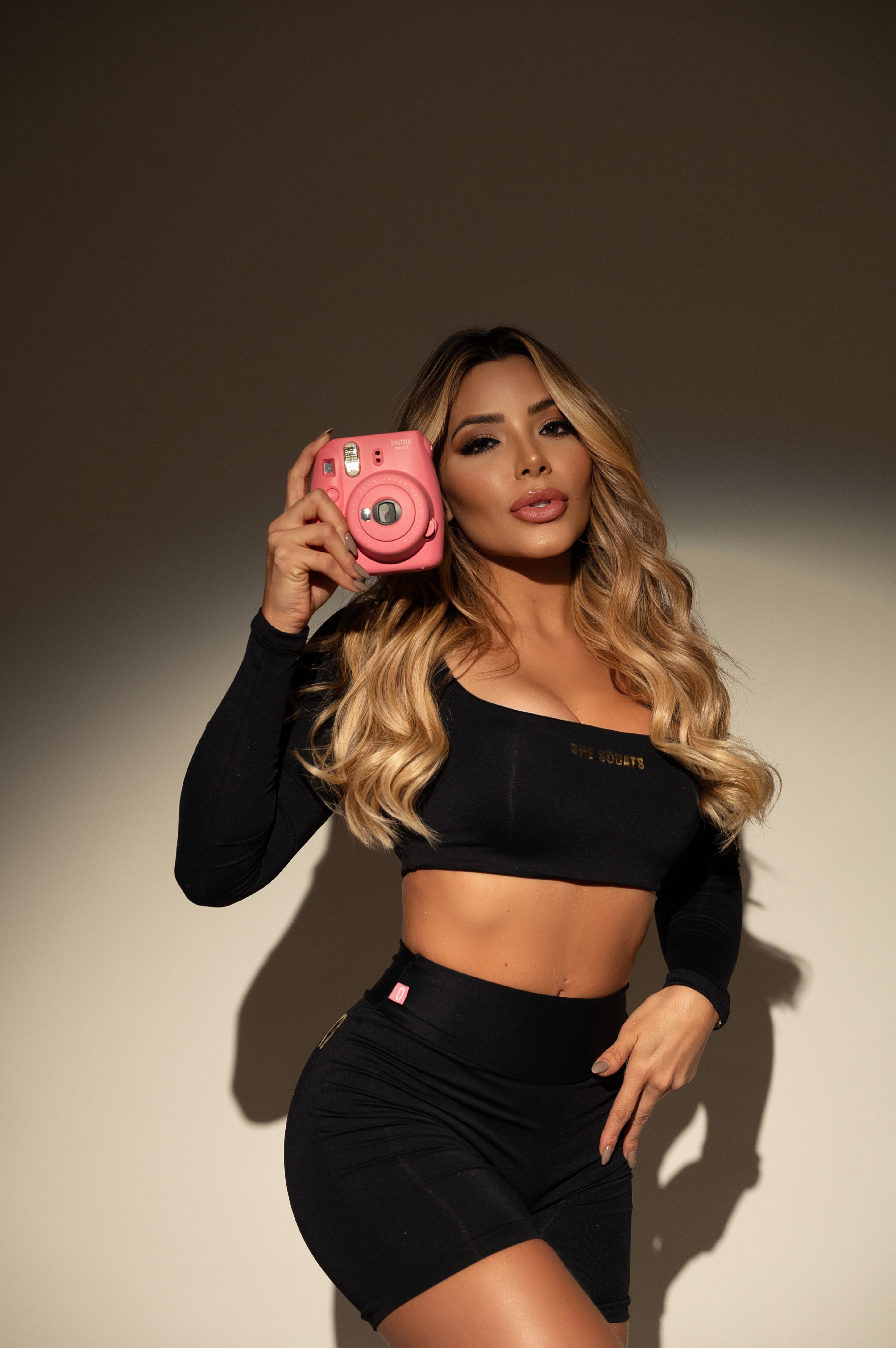 Short Empina Bumbum Preto She Squats