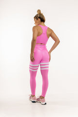 Conjunto Calca Legging Empina Bumbum She Squats Rosa - She Squats