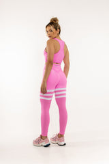Conjunto Calca Legging Empina Bumbum She Squats Rosa - She Squats