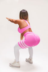 Conjunto Empina Bumbum Rosa Barbie She Squats - She Squats