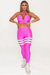 Conjunto Empina Bumbum Rosa Chiclete She Squats - She Squats