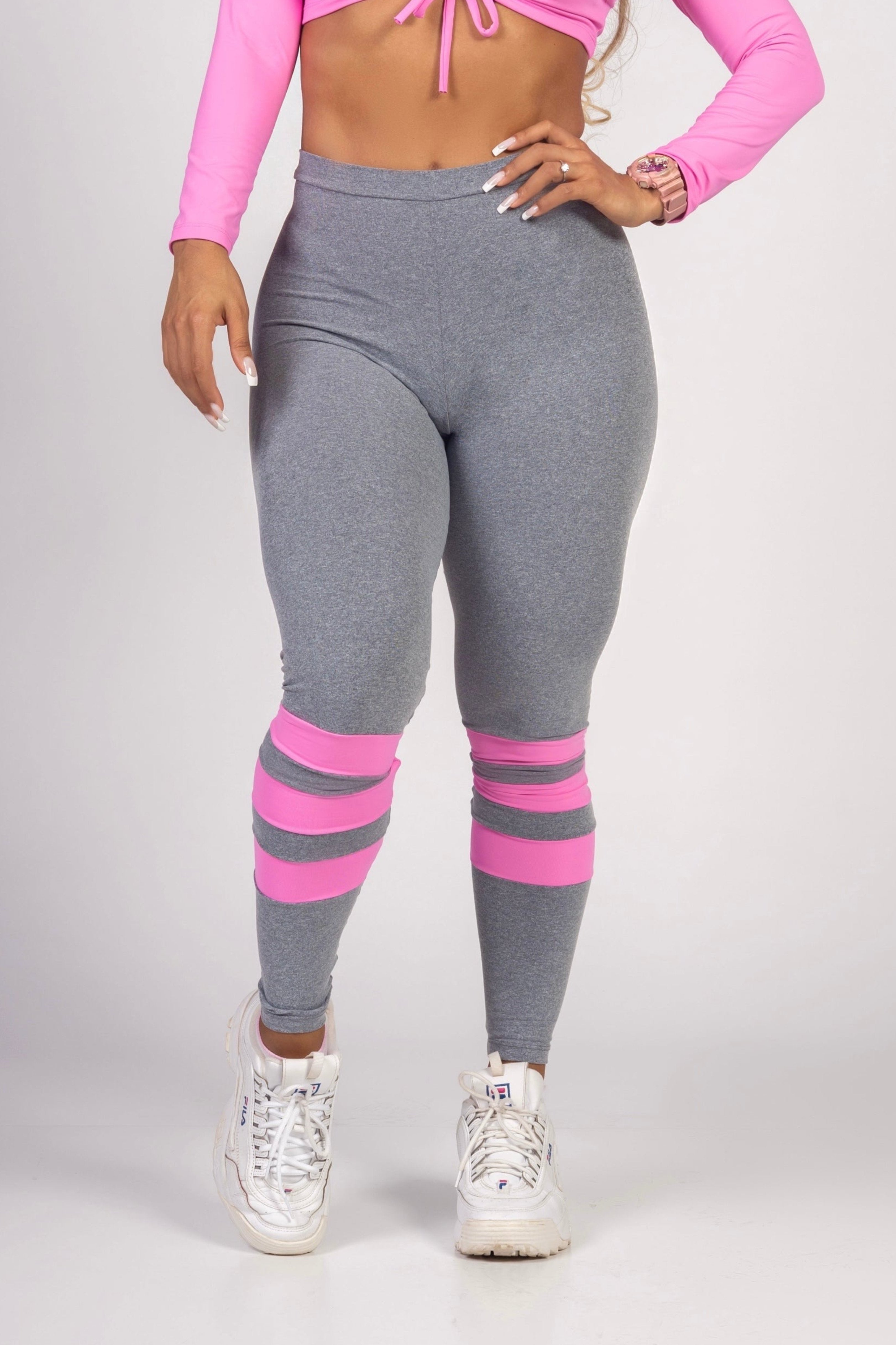 Legging Cinza Empina Bumbum - She Squats