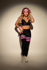 Legging Empina Bumbum Preta e Rosa She Squats - She Squats