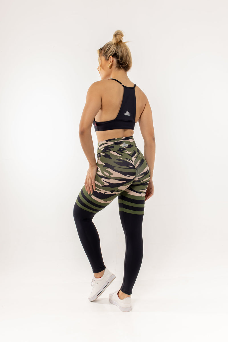 Legging Militar Com Empina Bumbum - She Squats