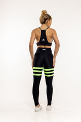 Legging Preta e Verde Com Empina Bumbum - She Squats