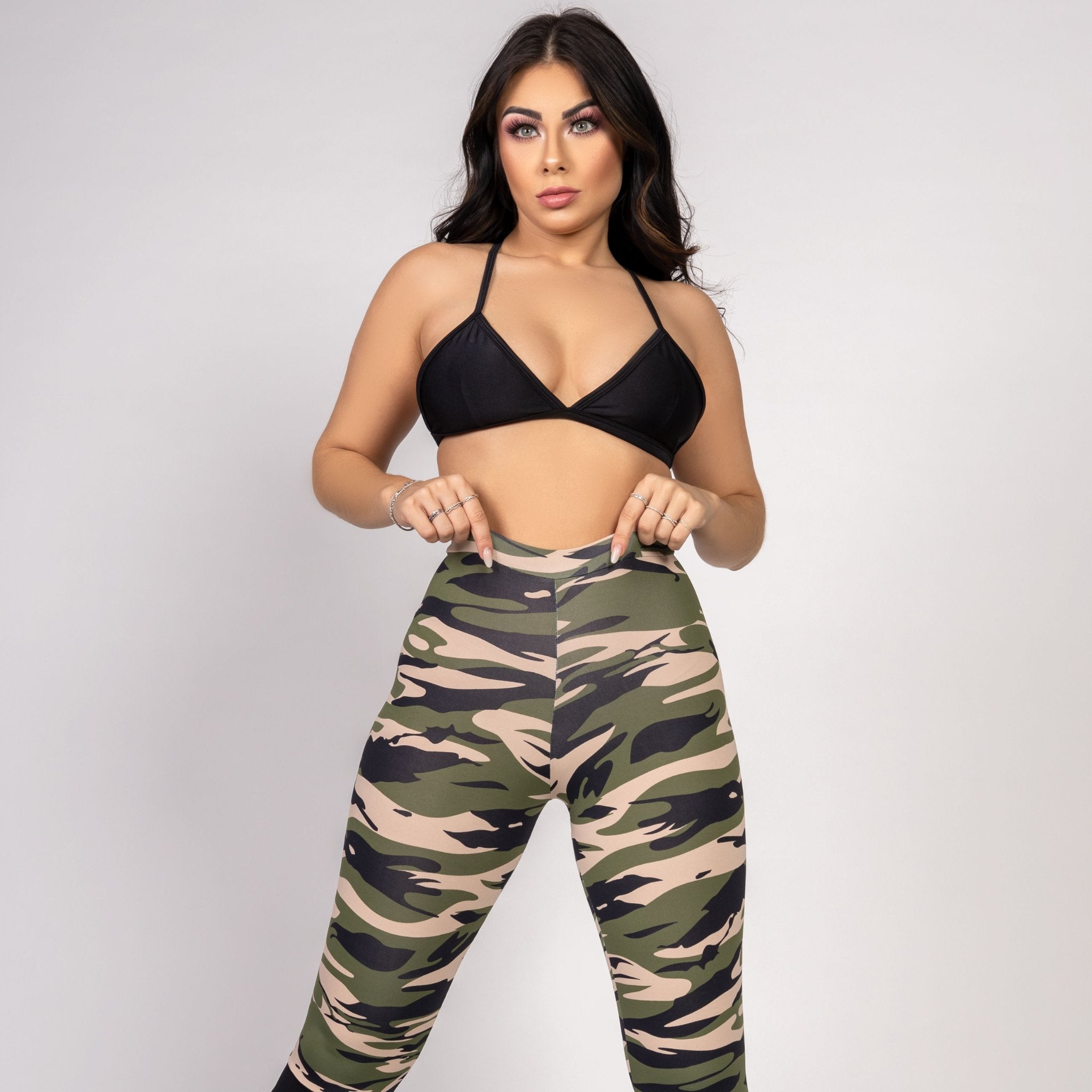 Top Alcinha Preto - She Squats